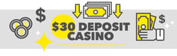 Best $30 Deposit Casinos NZ