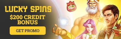 Lucky spins casino welcome offer